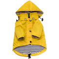 Reflective Buttons Pockets Removable pet Raincoat